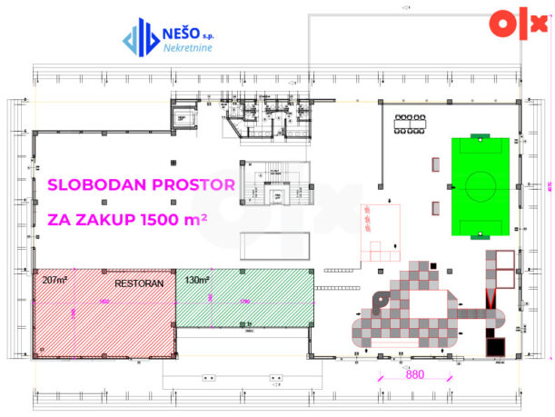 TRŽNI CENTAR BELAMIONIX – JELAH – 8500m2